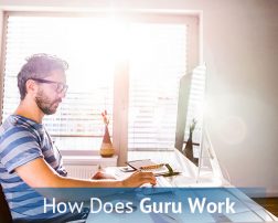 Let us work along to find out how does Guru work