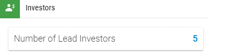 Lead Investors