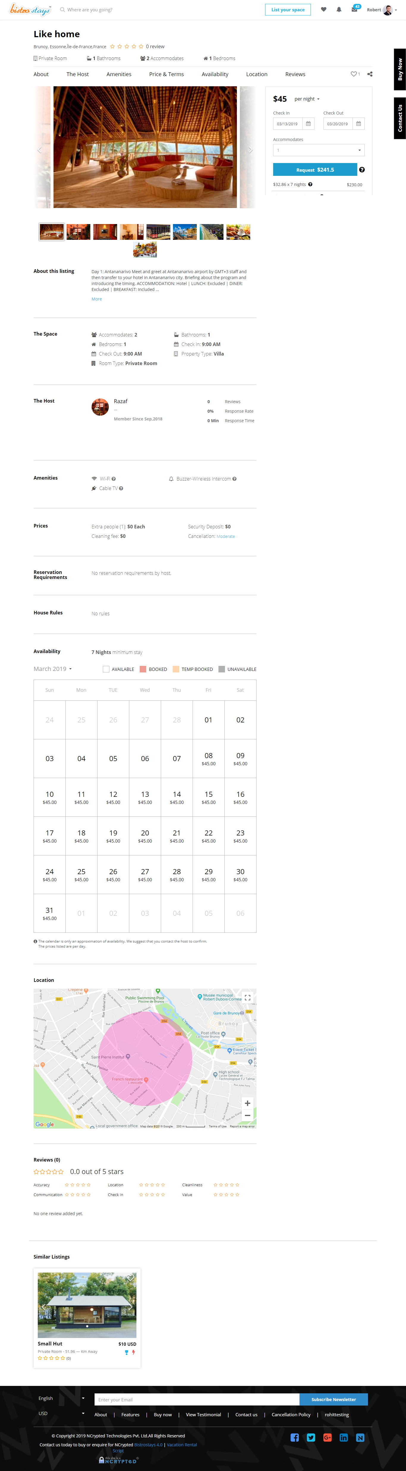 Automated Booking process