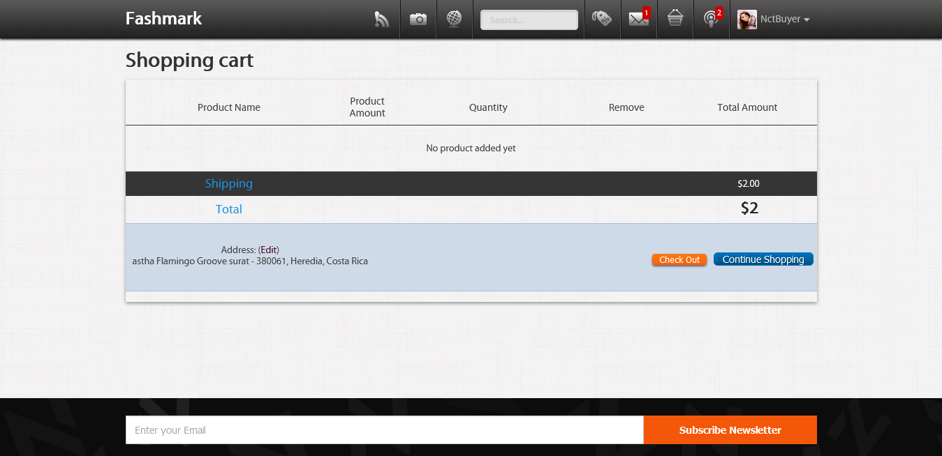 Fashmark screenshot