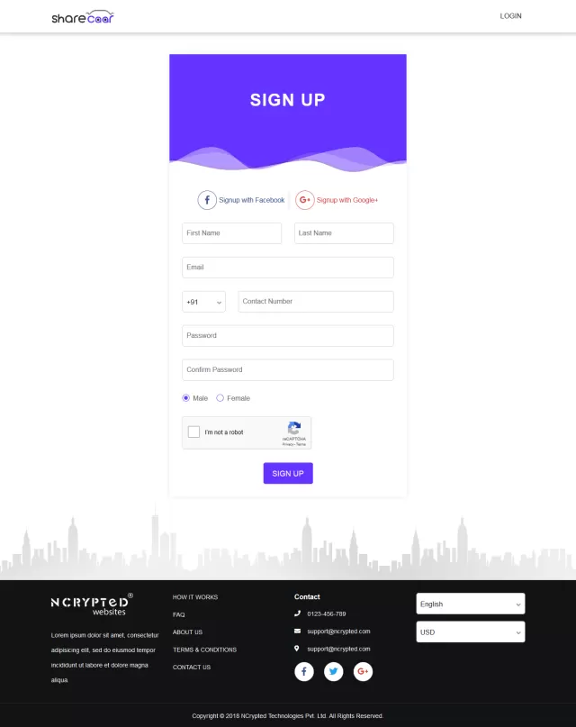 Sharecaar Ride Status