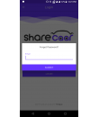 Sharecaar App - forgot password 