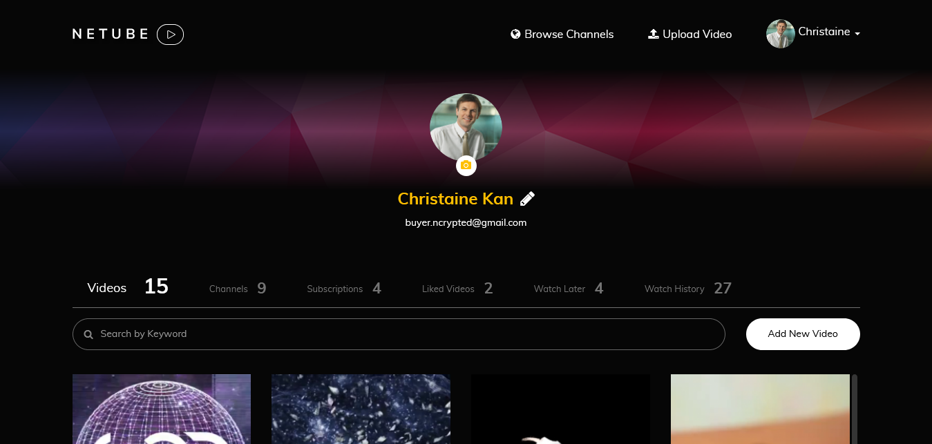 NETUBE screenshot
