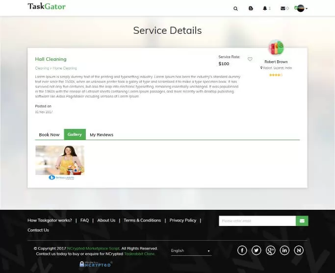 TaskGator Wallet Balance