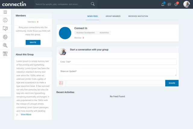 ConnectIn Group Discussion