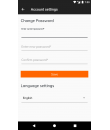 Thumbpin App - change password 
