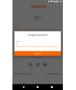 Thumbpin App - forgot password 